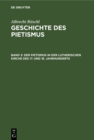 Der Pietismus in der lutherischen Kirche des 17. und 18. Jahrhunderts : 2. Abtheilung - eBook