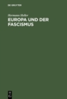 Europa und der Fascismus - eBook