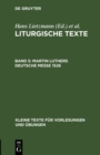 Martin Luthers Deutsche Messe 1526 - eBook