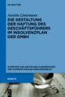 Die Gestaltung der Haftung des Geschaftsfuhrers im Insolvenzplan der GmbH - eBook