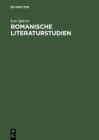 Romanische Literaturstudien : 1936-1956 - eBook