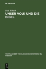 Unser Volk und die Bibel : Ein Nachwort zum Bibel- und Babelstreit - eBook