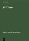 M. S. Lunin : Catholic Decembrist - eBook