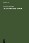 Allgemeine Ethik - eBook
