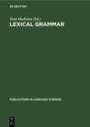 Lexical grammar - eBook