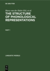 The Structure of Phonological Representations. Part 1 - eBook