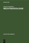 Rechtssoziologie - eBook