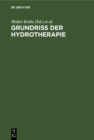 Grundriss der Hydrotherapie - eBook