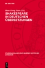 Shakespeare in deutschen Ubersetzungen - eBook