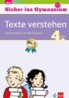 Klett Sicher ins Gymnasium Texte verstehen 4. Klasse - eBook