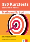 Klett 380 Kurztests Mathematik 5./6. Klasse - eBook