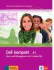 DaF Kompakt in 3 Banden : Kurs- und Ubungsbuch A1 mit 2 Audio-CDs - Book