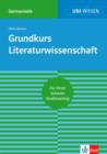 Uni-Wissen Grundkurs Literaturwissenschaft - eBook