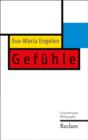 Gefuhle : Grundwissen Philosophie - eBook