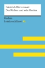 Der Richter und sein Henker von Friedrich Durrenmatt: Reclam Lektureschlussel XL : Lektureschlussel mit Inhaltsangabe, Interpretation, Prufungsaufgaben mit Losungen, Lernglossar - eBook