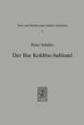 Der Bar-Kokhba-Aufstand : Studien zum zweiten judischen Krieg gegen Rom - Book