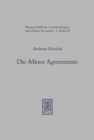 Die "Minor Agreements" : Untersuchungen zu einer offenen Frage des synoptischen Problems - Book