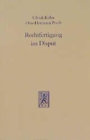 Rechtfertigung im Disput : Eine freundliche Antwort an Jorg Baur auf seine Prufung des Rechtfertigungskapitels in der Studie des Okumenischen Arbeitskreises evangelischer und katholischer Theologen: ' - Book