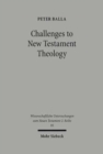 Challenges to New Testament Theology - Book
