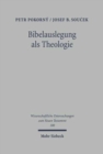 Bibelauslegung als Theologie - Book