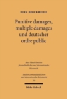 Punitive damages, multiple damages und deutscher ordre public : Unter besonderer Berucksichtigung des RICO Act - Book