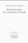 Bonhoeffers Kritik der verkrummten Vernunft : Eine erkenntnistheoretische Untersuchung - Book