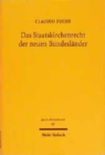 Das Staatskirchenrecht der neuen Bundeslander - Book