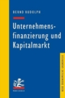 Unternehmensfinanzierung und Kapitalmarkt - Book
