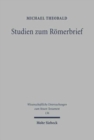 Studien zum Romerbrief - Book