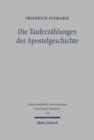 Die Tauferzahlungen der Apostelgeschichte : Theologie und Geschichte - Book