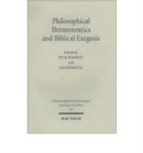 Philosophical Hermeneutics and Biblical Exegesis - Book