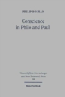 Conscience in Philo and Paul : A Conceptual History of the Synoida Word Group - Book