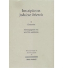 Inscriptiones Judaicae Orientis : Band II: Kleinasien - Book