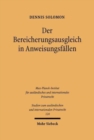 Der Bereicherungsausgleich in Anweisungsfallen : Rechtsvergleichende Untersuchung zum deutschen Recht und zu den Rechtsordnungen des Common Law - Book