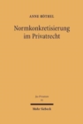 Normkonkretisierung im Privatrecht - Book