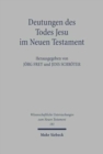 Deutungen des Todes Jesu im Neuen Testament - Book