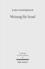 Weisung fur Israel : Studien zu religioesem Lehren und Lernen im Deuteronomium und in seinem Umfeld - Book