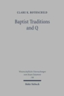 Baptist Traditions and Q - Book
