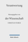 Verantwortung der Wissenschaft - Book