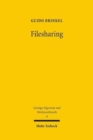 Filesharing : Verantwortlichkeit in Peer-to-Peer-Tauschplattformen - Book