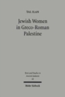 Jewish Women in Greco-Roman Palestine : An Inquiry into Image and Status - Book