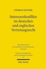 Interessenkonflikte im deutschen und englischen Vertretungsrecht - Book