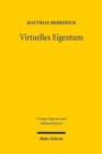 Virtuelles Eigentum - Book
