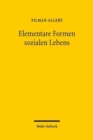 Elementare Formen sozialen Lebens - Book