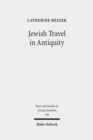 Jewish Travel in Antiquity - Book