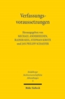 Verfassungsvoraussetzungen : Gedachtnisschrift fur Winfried Brugger - Book