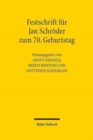 Festschrift fur Jan Schroeder zum 70. Geburtstag : am 28. Mai 2013 - Book