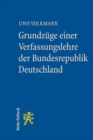 Grundzuge einer Verfassungslehre der Bundesrepublik Deutschland - Book