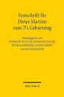 Festschrift fur Dieter Martiny zum 70. Geburtstag - Book