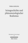 Seinsgeschichte und phanomenologischer Realismus : Eine Interpretation und Kritik der Spatphilosophie Heideggers - Book